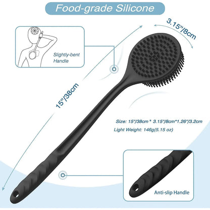 Cepillo para ducharse de silicona